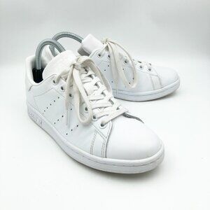 ADIDAS Stan Smith White Leather Lace Up Sneakers Womens 6.5
